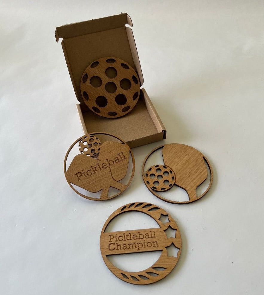 4 piece coaster set – Offthewallpickleball